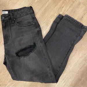 Like New - Black Straight Leg Jeans